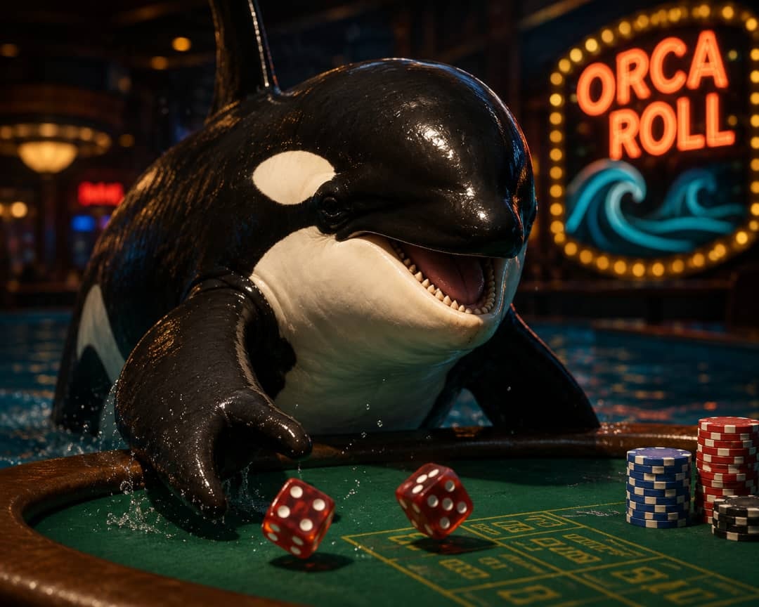 Orca Roll — mystery pearl game